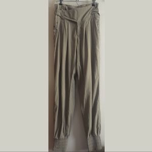 Diesel Style Lab High Waist Cargo Tall Long Pants